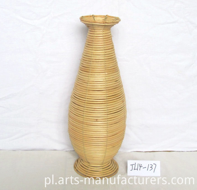 tkactwo kosz kwiatów weaving flower basket